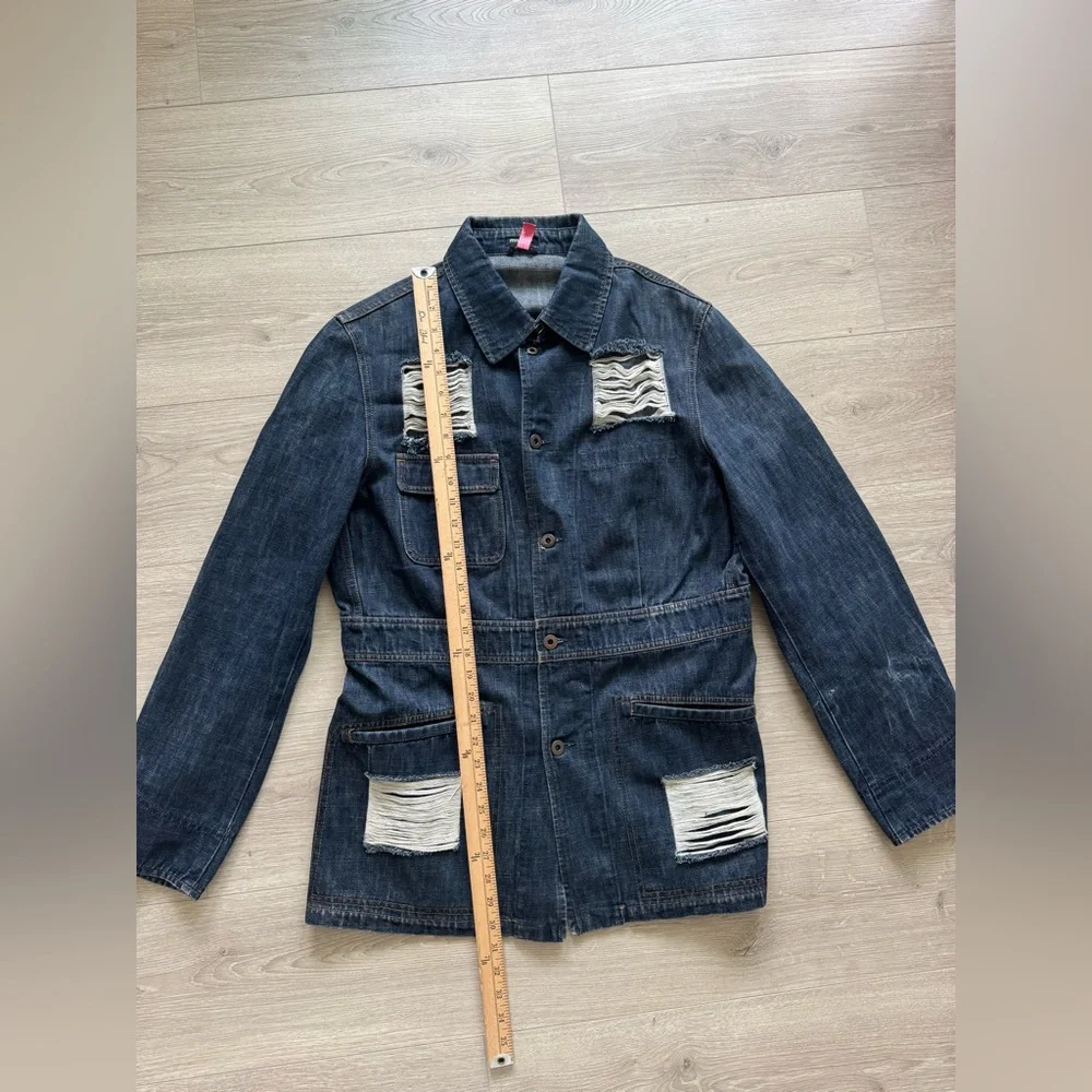 Miu Miu Blue Denim Jacket Size XL - Picture 4 of 12